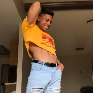 Unisex ASU Crop Top Tee